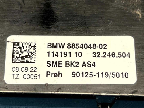 BMW 2021-2023 Bmw X5 Battery Control Unit Module 8854048 Oem 