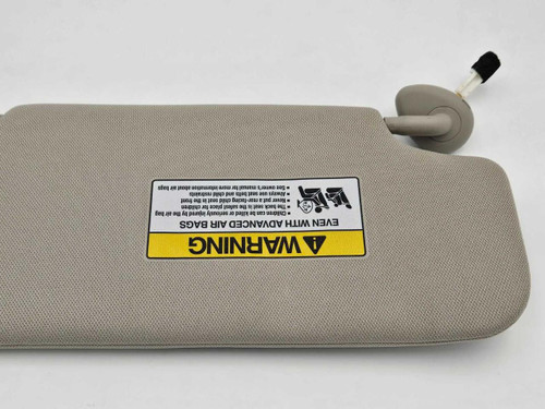 Acura 2019–2022 Acura ILX Left Driver Side Sun Visor Dual Light Gray NH882L OEM 