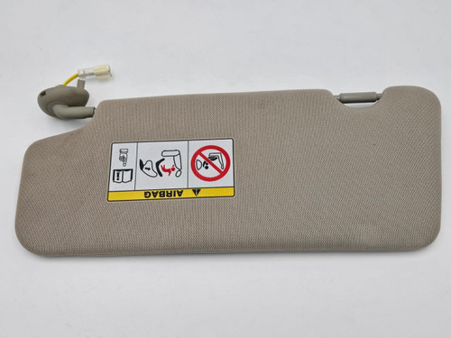 Acura 2019–2022 Acura ILX Right Passenger Sun Visor Dual Light Gray NH882L OEM 