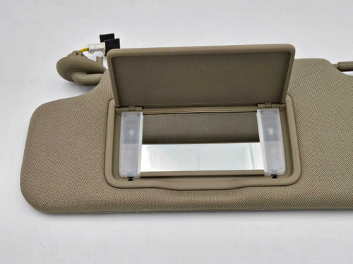 Acura 2019-2022 Acura ILX Left Driver Sun Visor Dual Light YR436L Beige Candian OEM 