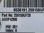 Nissan 18 19 Nissan Murano Radio Receiver Gps Navigation N7 Display 259159uf2b Oem 