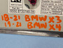 BMW 2018–2021 BMW X3 X4 8.8" Navi CID Display Monitor 65508720749 OEM 