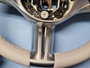 2023–2025 Mercedes EQE SUV Driver Steering Wheel w/ Switches White Leather OEM