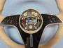 2023–2025 Mercedes-Maybach EQS Driver Steering Wheel w/ Switches Beige Leather OEM