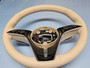 2023–2025 Mercedes-Maybach EQS Driver Steering Wheel w/ Switches Beige Leather OEM