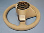 2023–2025 Mercedes-Maybach EQS Driver Steering Wheel w/ Switches Beige Leather OEM