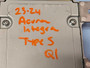 Acura 23-24 ACURA INTEGRA TYPE S SRS IMPACT CRASH SENSOR MODULE 7796031MA92 OEM 