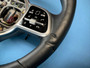 2019–2023 Mercedes-Benz GLE GLS Driver Steering Wheel Leather Black 0004605902 OEM