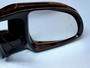 23 Bmw Xm Right Passenger Door Mirror Sapphire Black Camera Matte OEM Damaged