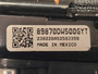 2023-2024 Kia Sportage 2nd Row Rear Left seatbelt Retactor Black And Beige OEM