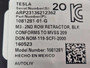 Tesla 2017–2023 Tesla Model 3 Rear Left or Right SeatBelt Retractor 108128101G OEM  Tesla 2017–2023 Tesla Model 3 Rear Left or Right SeatBelt Retractor 108128101G OEM