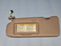 Honda 2017-2022 Honda Cr-v Left Driver Sun Visor Illuminated Gray NH836L Canadian Oem