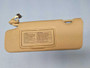 Acura 2019-2022 Acura ILX Left Driver Sun Visor Illuminated Beige YR436L Candian OEM