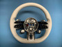 Mercedes-Benz 2022-2023 MERCEDES-BENZ SL55 E53 AMG GT DRIVER STEERING WHEEL LEATHER BEIGE OEM  Mercedes-Benz 2022-2023 MERCEDES-BENZ SL55 E53 AMG GT DRIVER STEERING WHEEL LEATHER BEIGE OEM