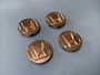 Honda 2018-2022 Honda Accord Lx Ex Exl Touring Center Wheel Hub Cap Gray 4 Pc Set Oem 