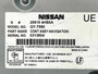 Infiniti 2017-2019 Infiniti Qx50 Qx80 Navigation Control Unit Module 259154hb5a OEM 