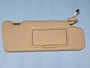 Acura 2019 - 2022 Acura ILX Right Passenger Sun Visor Illuminated Beige YR436L OEM 