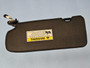 Honda 2023-2025 Honda CR-V Right Passenger Sun Visor Illuminated  Black NH900L Oem 