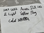 Acura 2019–2022 Acura ILX Left Driver Side Sun Visor Dual Light Gray NH882L OEM 