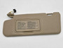 Acura 2019-2022 Acura ILX Left Driver Sun Visor Dual Light YR436L Beige Candian OEM 