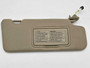 Acura 2019-2022 Acura ILX Right Passenger Sun Visor Dual Light YR436L Beige Candian OEM 