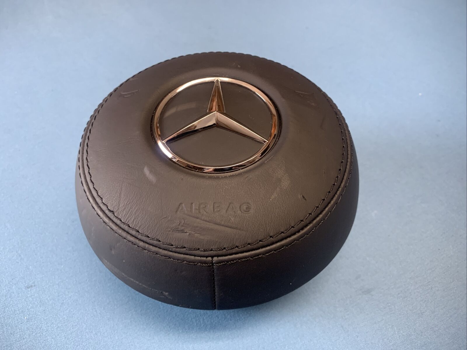 2020-2023 MERCEDES-BENZ GLE 350 450 W167 FRONT LEFT DRIVER SIDE STEERING WHEEL AIRBAG BLACK LEATHER OEM SURPLUS