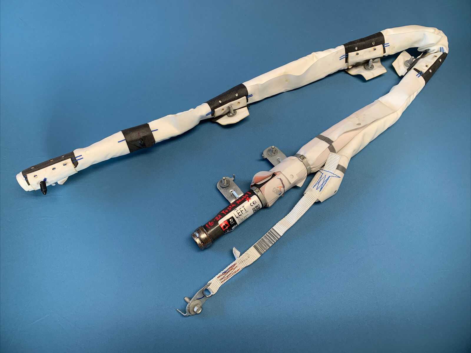 2016-2023 Tesla Model X Front Left Roof Curtain Airbag OEM 2016-2023 Tesla Model X Front Left Roof Curtain Airbag OEM