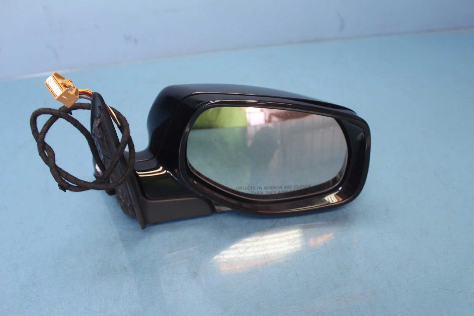 2010 Porsche Cayenne 3.6l Right Passenger Door Side View Mirror Glass Black 2010 Porsche Cayenne 3.6l Right Passenger Door Side View Mirror Glass Black