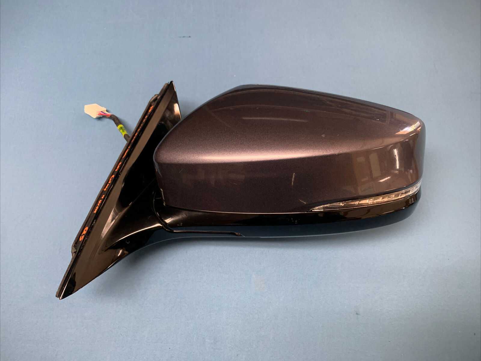 2018-2020 Acura Tlx Left Driver Door Mirror Steel Gray Nh797m 11 Wire Oem 2018-2020 Acura Tlx Left Driver Door Mirror Steel Gray Nh797m 11 Wire Oem