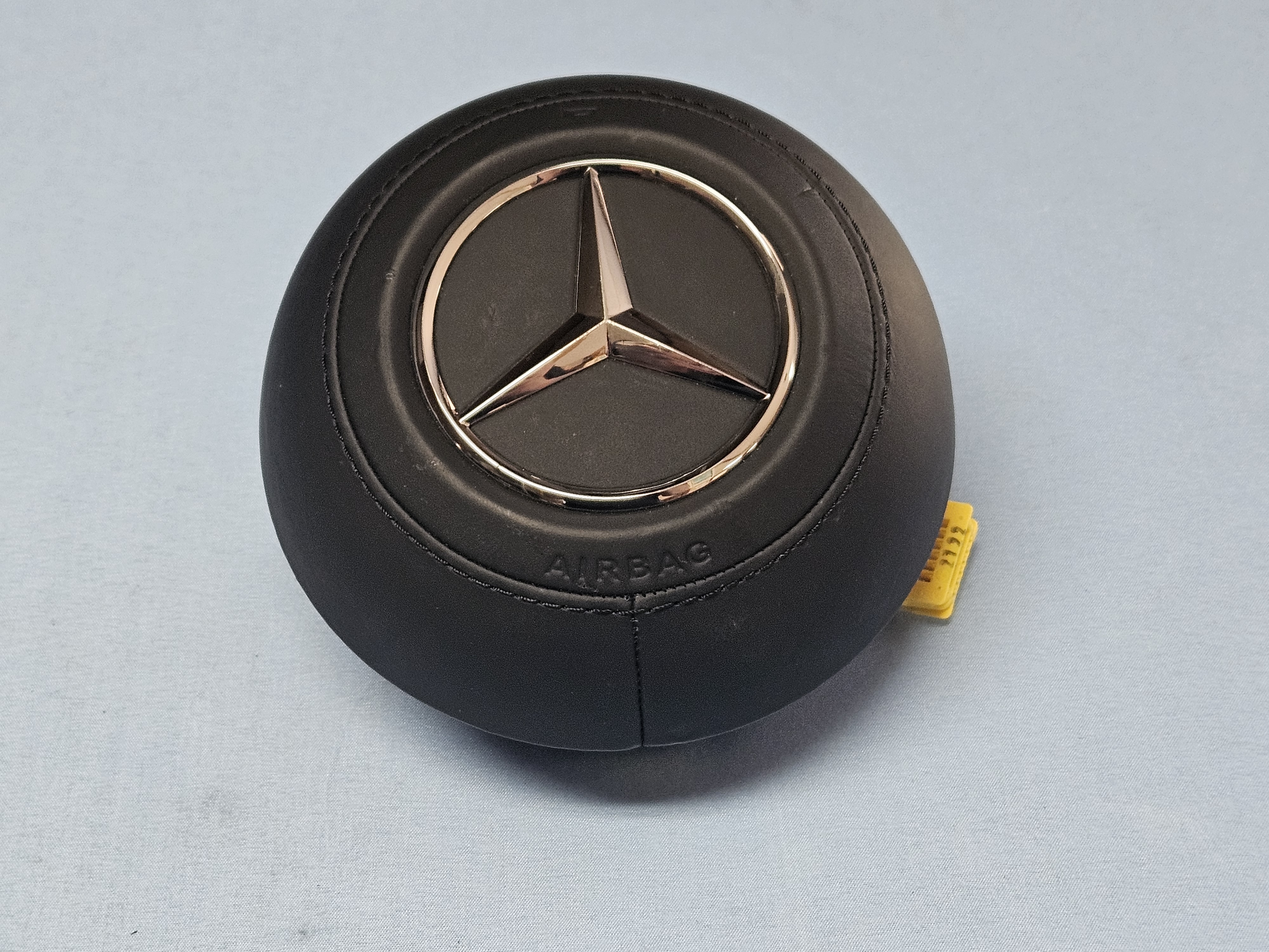 2023-2024 MERCEDES-BENZ EQS FRONT LEFT DRIVER SIDE STEERING WHEEL AIR BAG BLACK EUROPEAN OEM