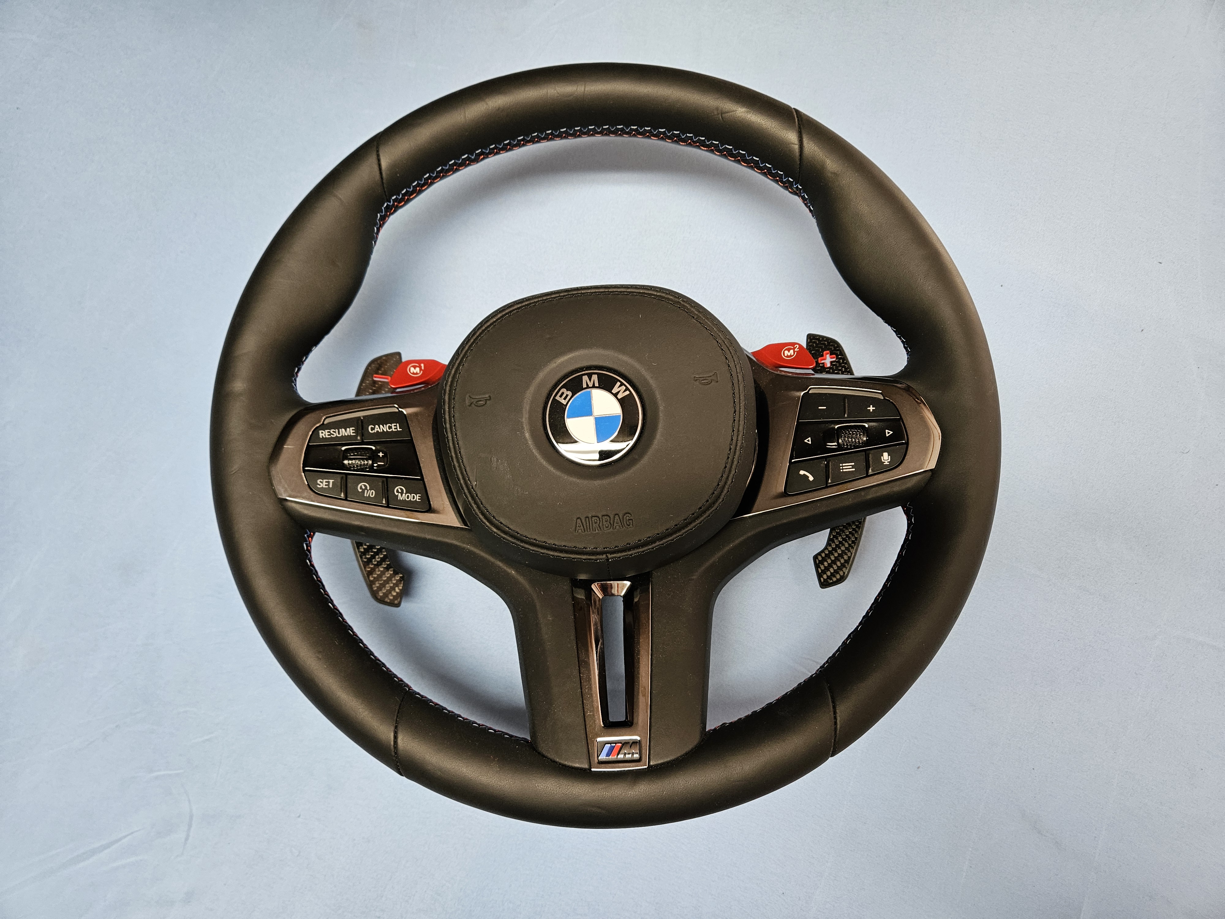 19-23 BMW F90 F91 F92 M2 M3 M4 M5 M8 G30 G15 DRIVER STEERING WHEEL WITH AIRBAG OEM