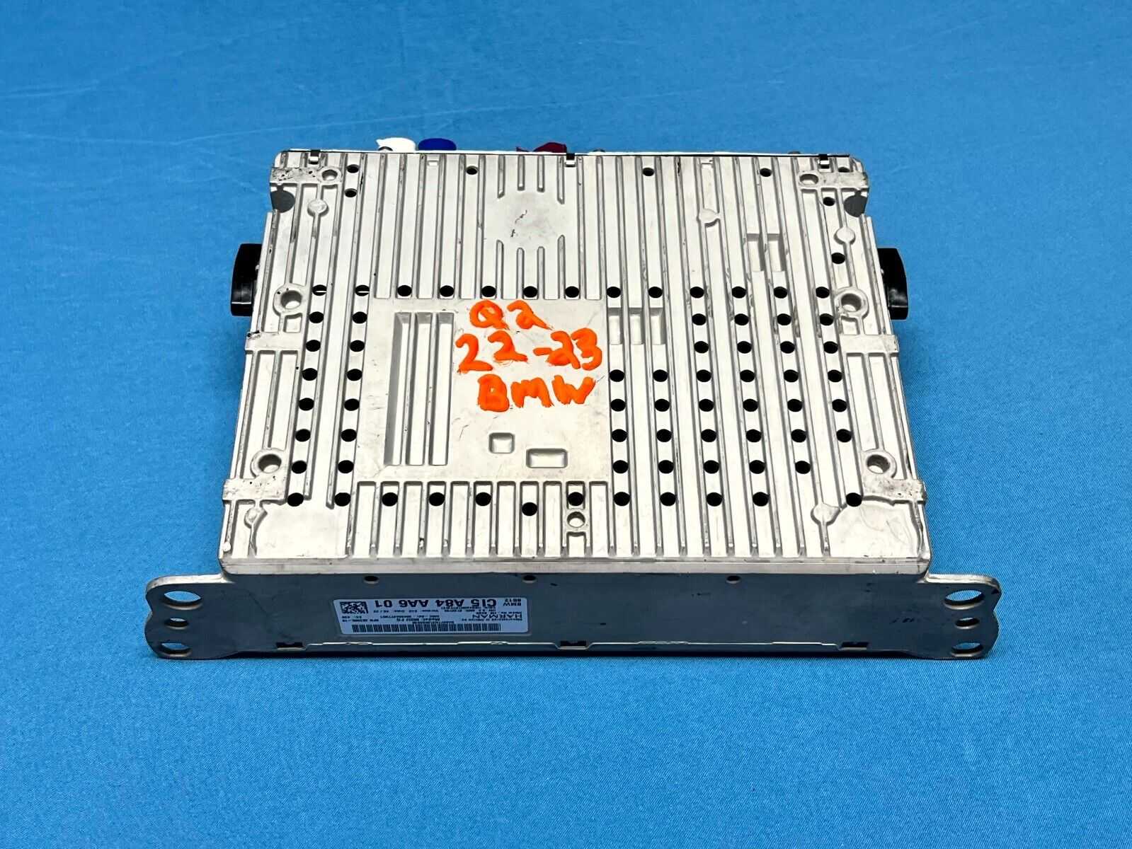 2022-2023 Bmw Radio Receiver Audio Head Unit 65125a84aa6 Oem 2022-2023 Bmw Radio Receiver Audio Head Unit 65125a84aa6 Oem