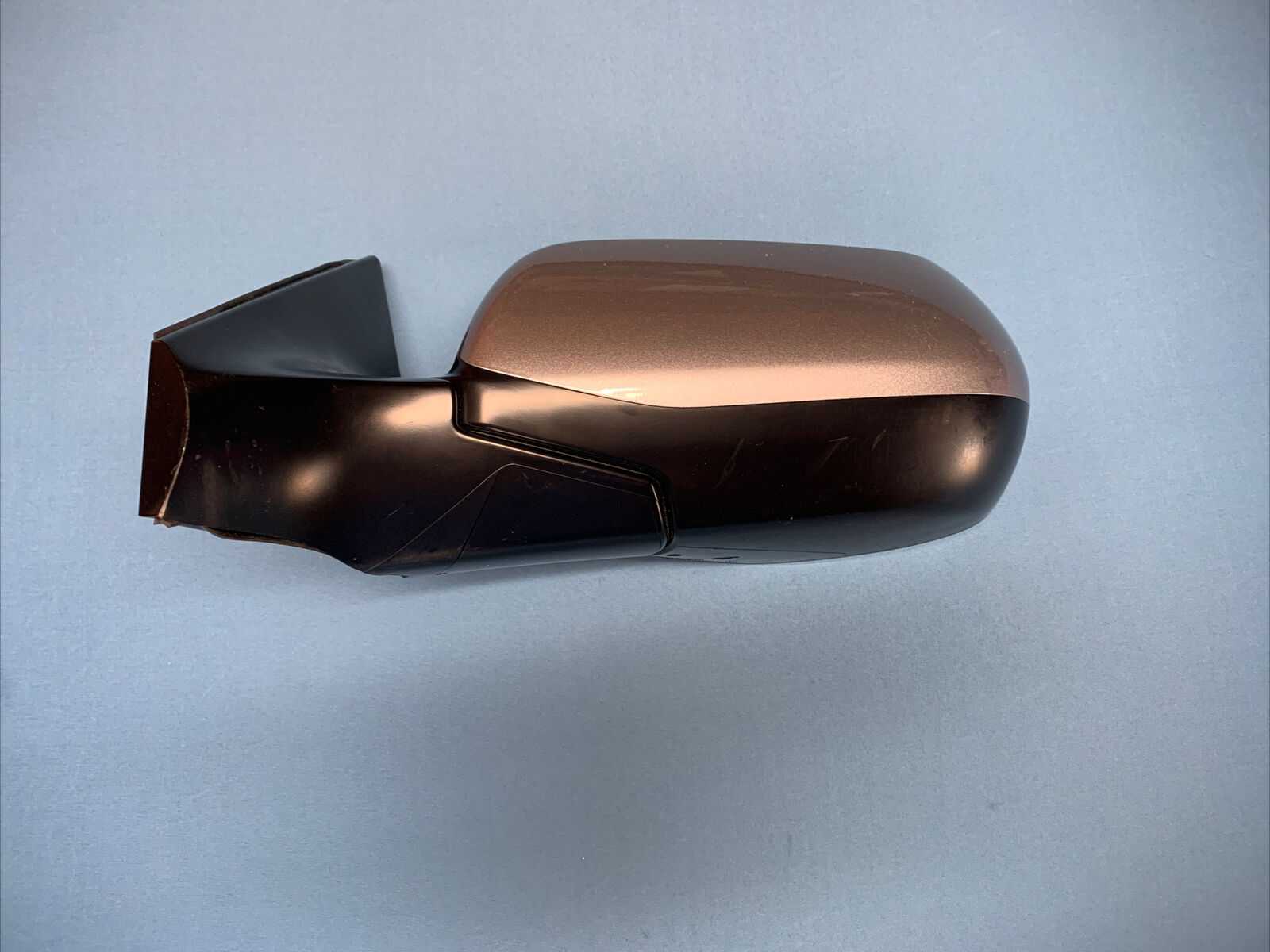 17-22 Honda Cr-v Left Driver Side Door Mirror Silver 3 Wire *plug Missing* Oem 17-22 Honda Cr-v Left Driver Side Door Mirror Silver 3 Wire *plug Missing* Oem