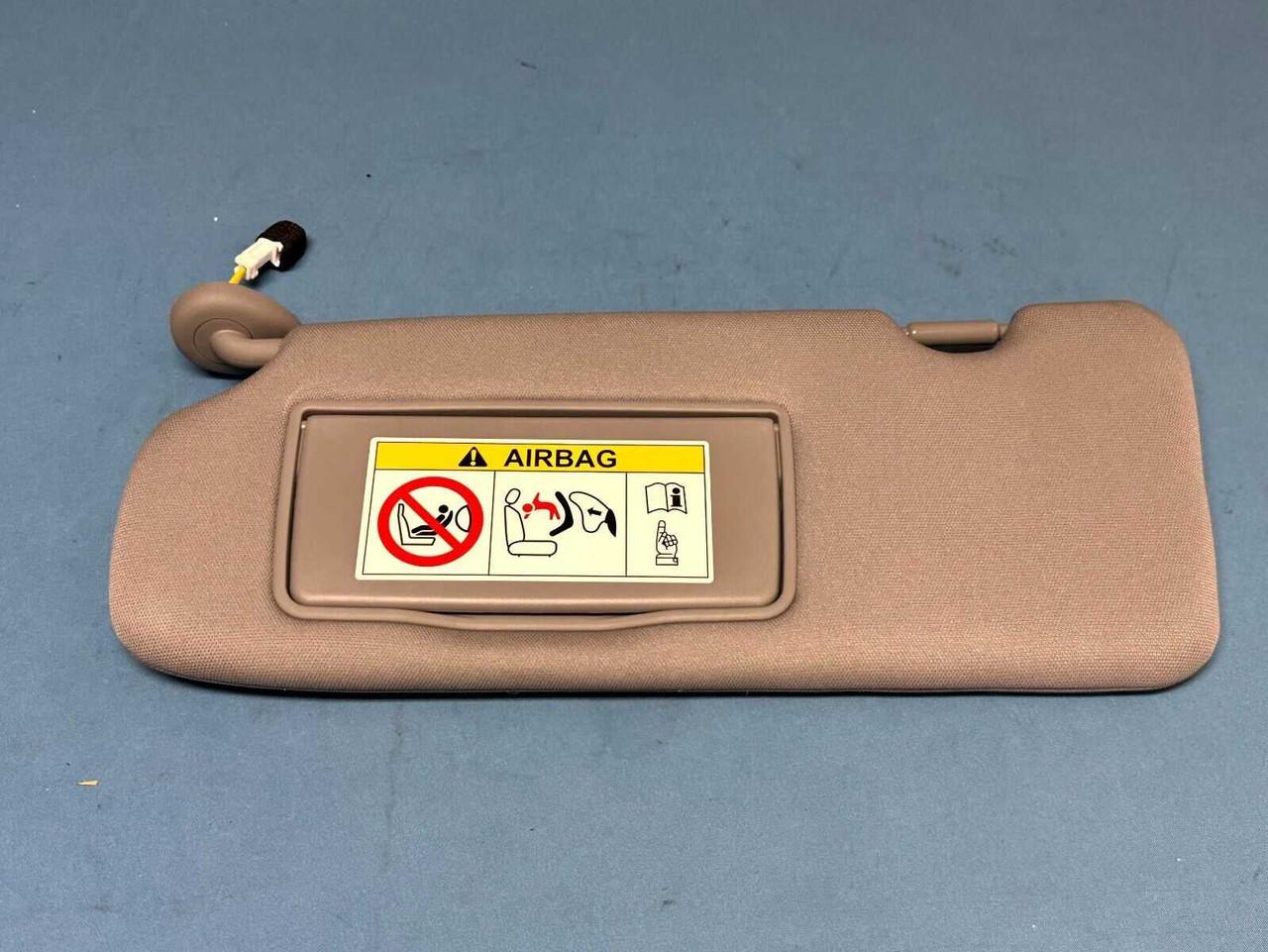 2017-2022 Honda Cr-v Left Driver Sun Visor Illuminated Gray Nh836l One Light OEM