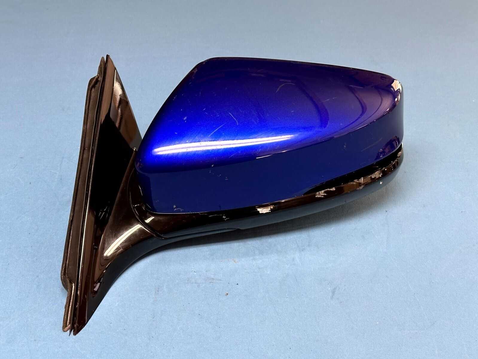 2018-2020 Acura Tlx Left Driver Door Mirror Blue B575p Cut Wire For Parts OEM 2018-2020 Acura Tlx Left Driver Door Mirror Blue B575p Cut Wire For Parts OEM