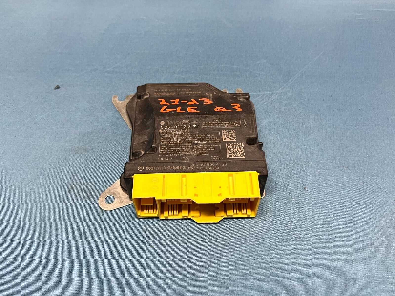 2021-2023 Mercedes-benz Gle Restraint Control Unit Module 285020213 OEM 2021-2023 Mercedes-benz Gle Restraint Control Unit Module 285020213 OEM