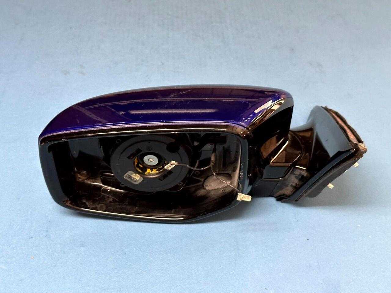 2018-2020 Acura Tlx Left Door Mirror Blue Pearl B621p Cut Wire *for Parts* OEM 2018-2020 Acura Tlx Left Door Mirror Blue Pearl B621p Cut Wire *for Parts* OEM