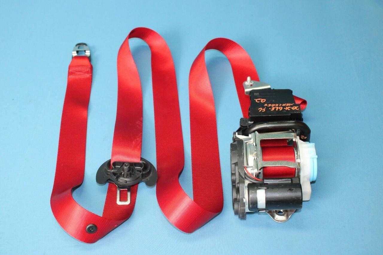 2020–2025 Mercedes-Benz GLS X167 Front Left Seatbelt Retractor Red 1678603402 OE 2020–2025 Mercedes-Benz GLS X167 Front Left Seatbelt Retractor Red 1678603402 OE