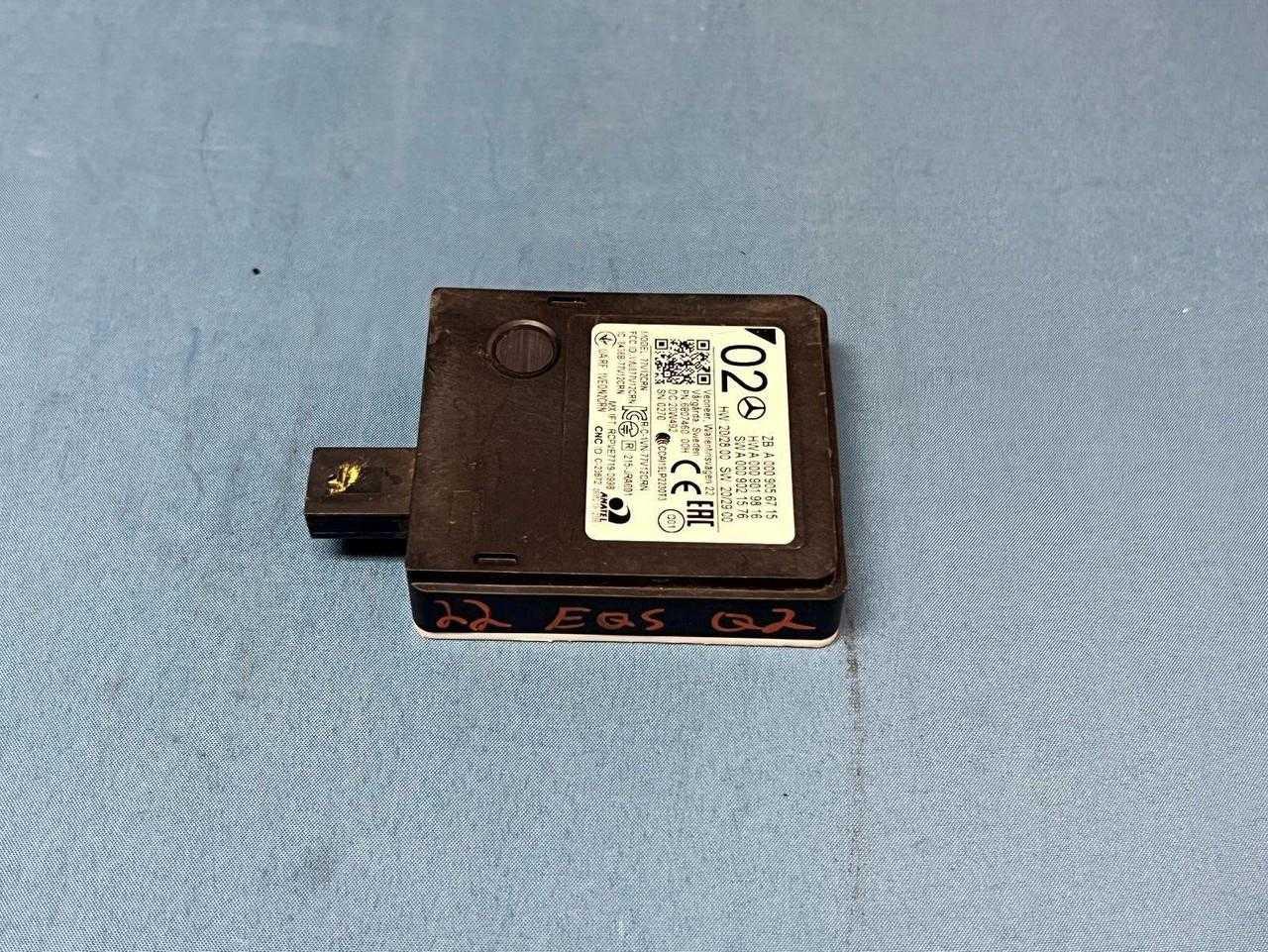 2022-2023 Mercedes-benz Eqs Blind Spot Sensor Radar A0009056715 Oem 2022-2023 Mercedes-benz Eqs Blind Spot Sensor Radar A0009056715 Oem