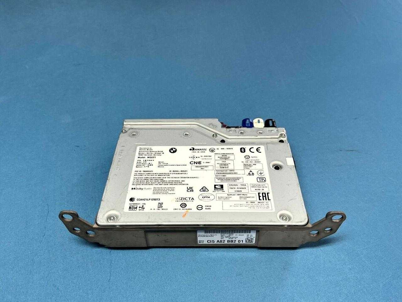 2022-2023 Bmw Radio Receiver Audio Head Unit 65125a82bb2 Oem 2022-2023 Bmw Radio Receiver Audio Head Unit 65125a82bb2 Oem
