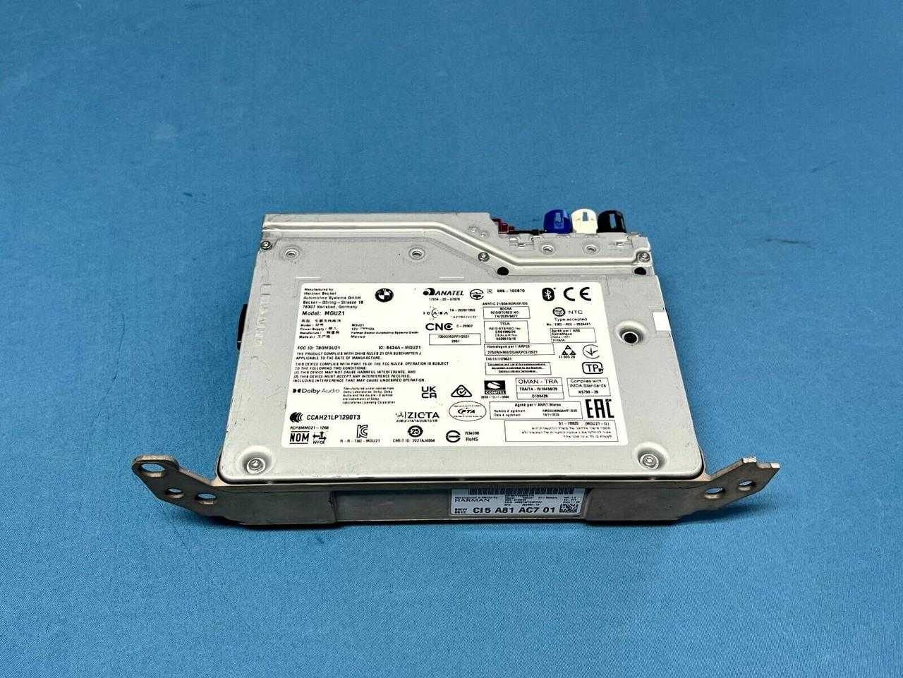 2022-2023 Bmw Radio Receiver Audio Head Unit 65125a81ac7 Oem 2022-2023 Bmw Radio Receiver Audio Head Unit 65125a81ac7 Oem