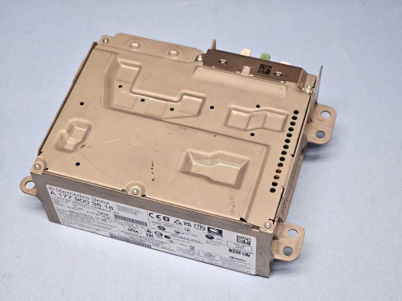 2023-2024 Mercedes Radio Receiver Head Unit NTG7 Premium Japan 1779003616 OEM 2023-2024 Mercedes Radio Receiver Head Unit NTG7 Premium Japan 1779003616 OEM