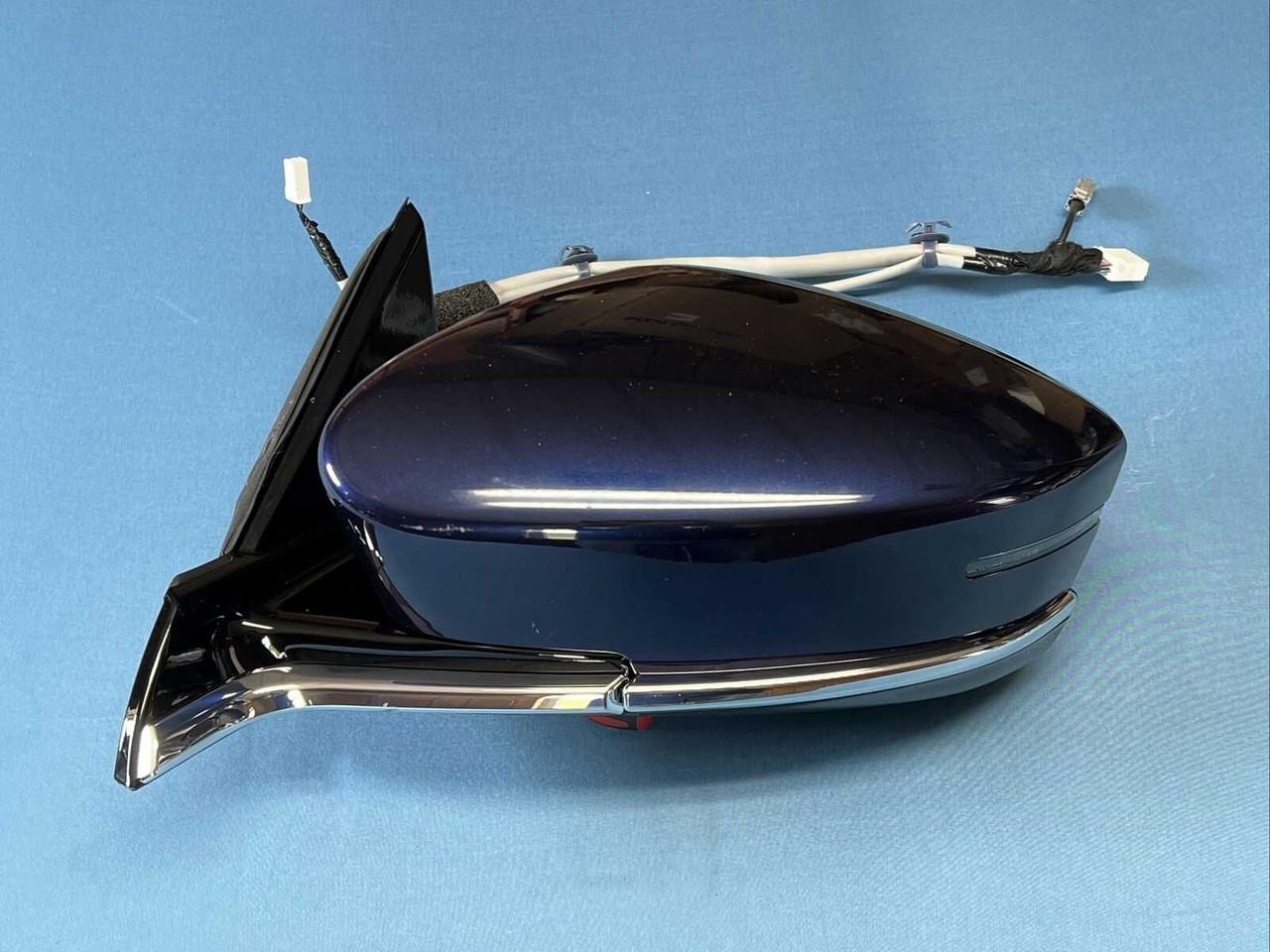 2020-2024 Acura MDX Left Driver Door Mirror Blue B588P 16wire OEM 2020-2024 Acura MDX Left Driver Door Mirror Blue B588P 16wire OEM