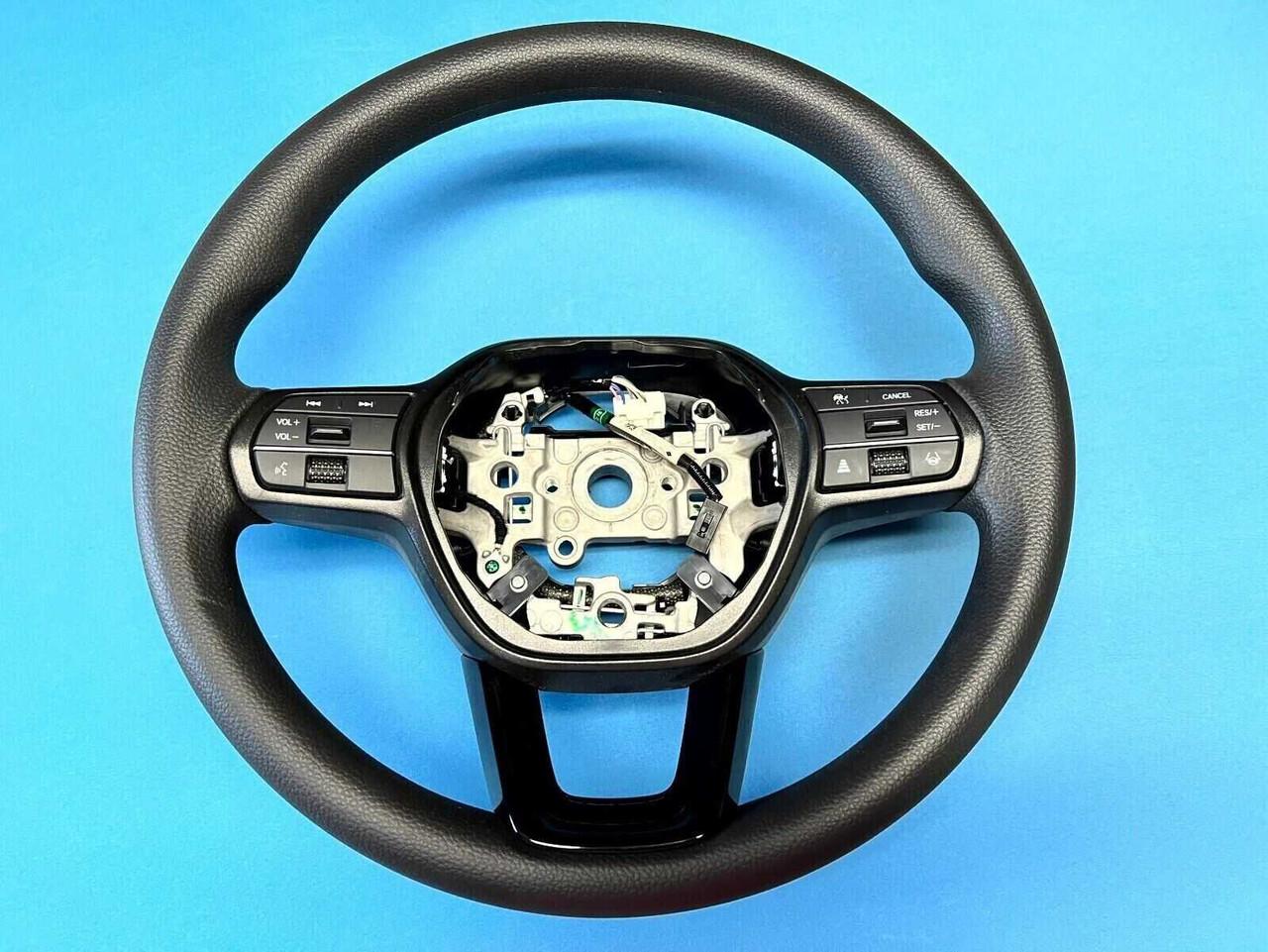 2023-2025 Honda Accord Left Driver Steering Wheel Black Oem 2023-2025 Honda Accord Left Driver Steering Wheel Black Oem