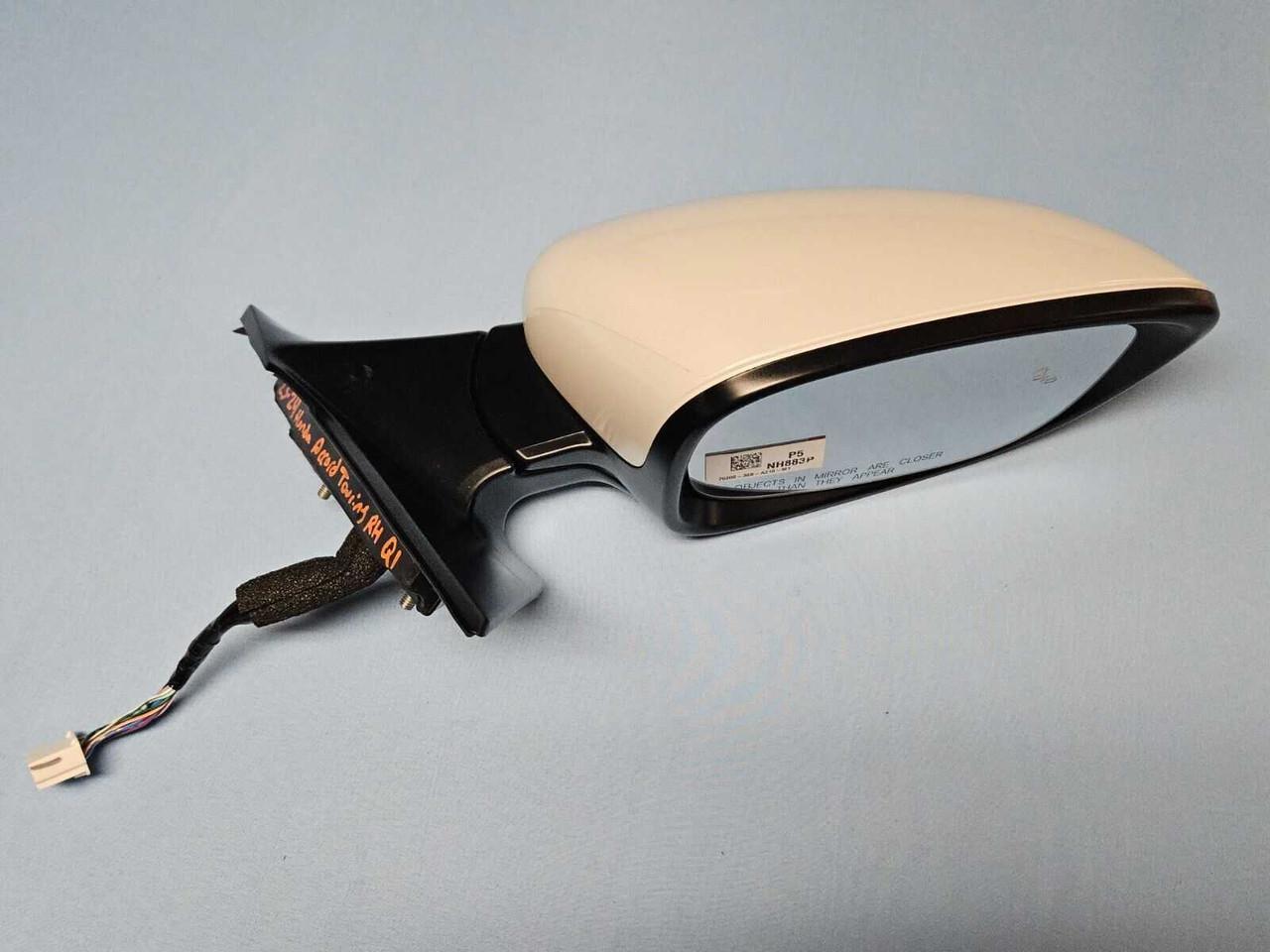 2023-2025 Honda Accord Touring Front Right Passenger Door Mirror 12 Wire White OEM 2023-2025 Honda Accord Touring Front Right Passenger Door Mirror 12 Wire White OEM