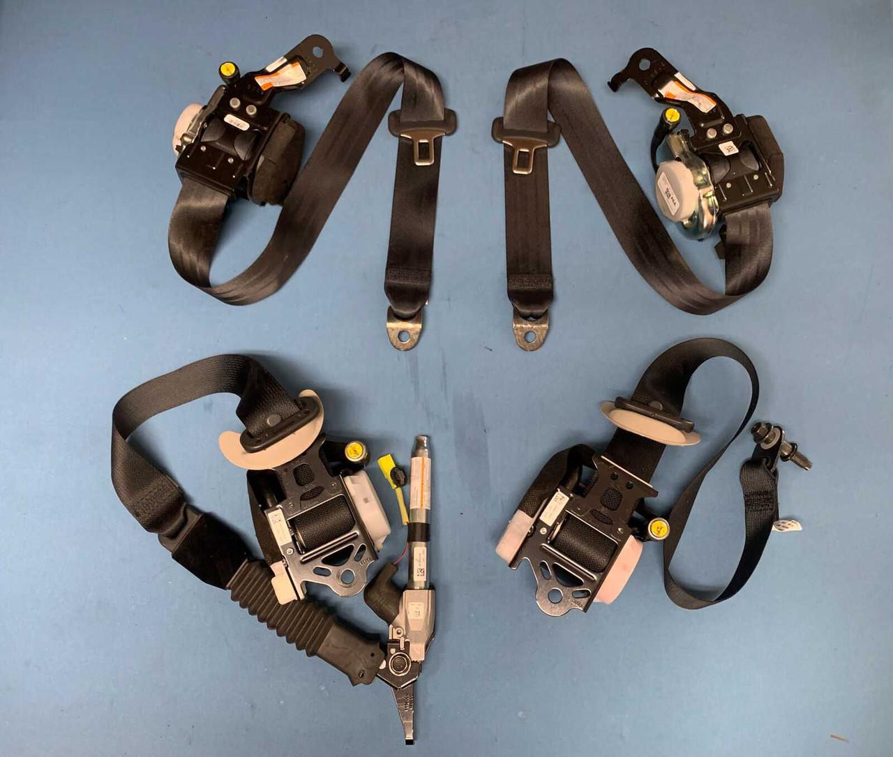 2023 2024 Honda Accord Front & Rear Seatbelt Retractors 4 Pc Set Black Oem 2023 2024 Honda Accord Front & Rear Seatbelt Retractors 4 Pc Set Black Oem