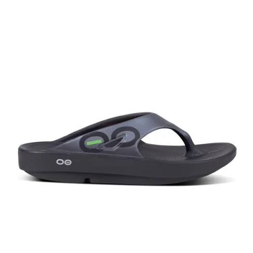 OOFOS Mens OOriginal Sport in BlackGraphite - Image 1
