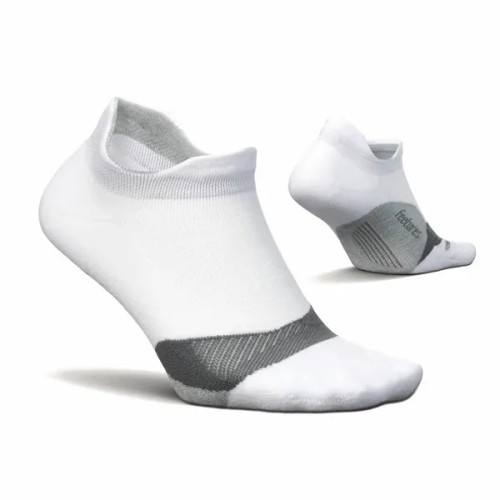 Elite Light Cushion No Show Tab - White