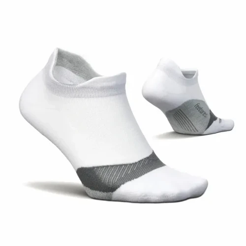 Elite Light Cushion No Show Tab - White