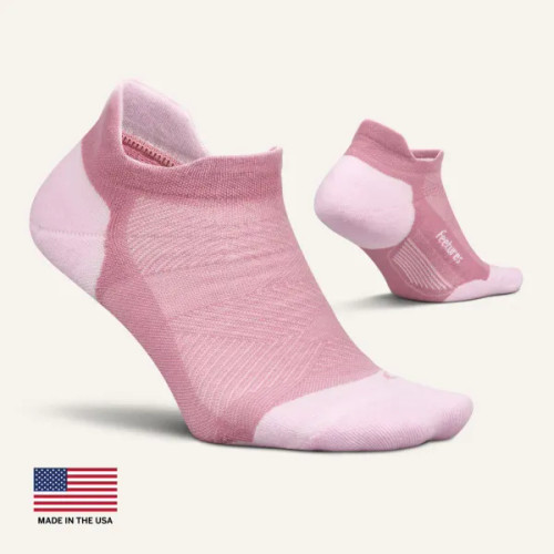 Elite Max Cushion No Show Tab - Pink Orchard